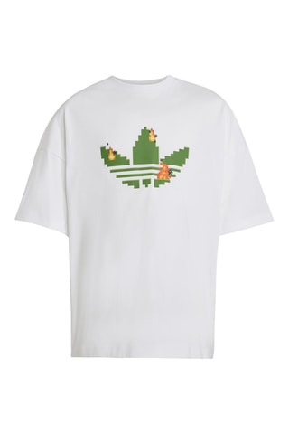 T-shirt loose Minecraft - Blanc