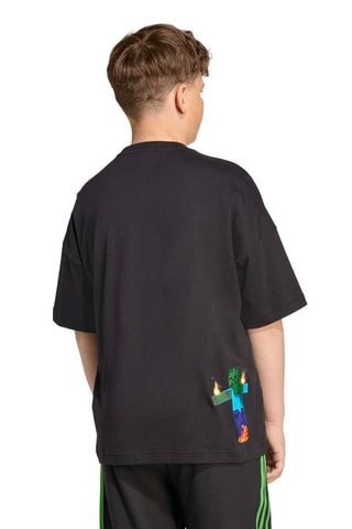 T-shirt loose Minecraft - Noir
