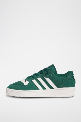 Scarpe de skateboard in pelle scamosciata Rivalry Low - Verde scuro