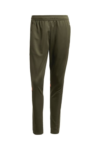 Pantalon regular de football Squadra 25 - Vert olive