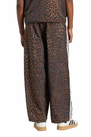 Pantalon loose Graphic - Marron