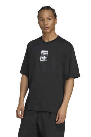 T-shirt oversize Graphic - Noir