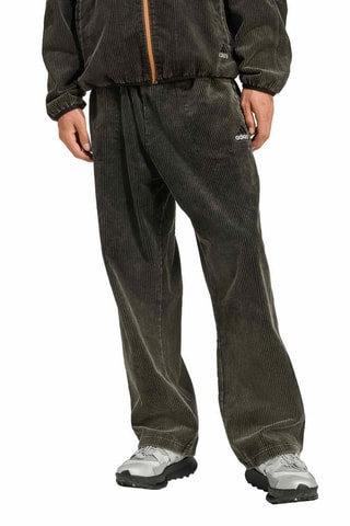 Pantalon loose en velours - Noir