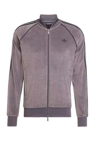 Veste en velours SST Adicolor - Gris