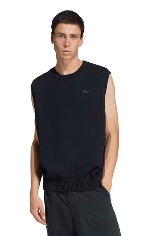 Pull sans manches Premium Essentials - Noir
