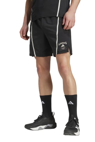 Short regular d’entraînement - Noir