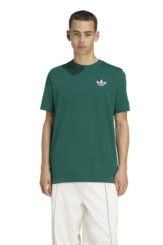 T-shirt loose Retro Apple - Vert foncé