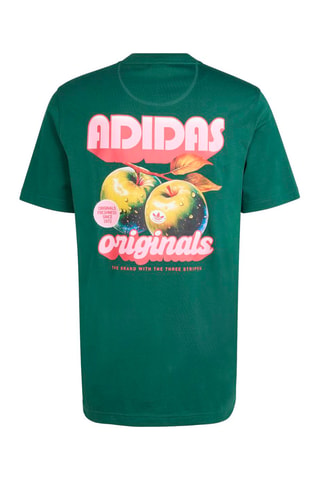 T-shirt loose Retro Apple - Vert foncé