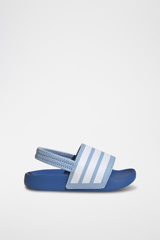 Sandales Adilette - Bleu clair et blanc