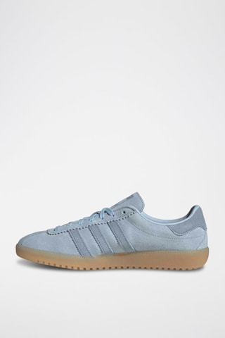 Baskets en nubuck Brmd - Bleu clair