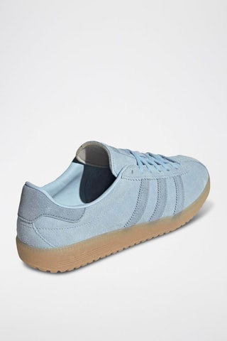 Baskets en nubuck Brmd - Bleu clair