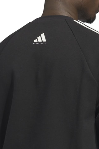 T-shirt loose de basketball - Noir