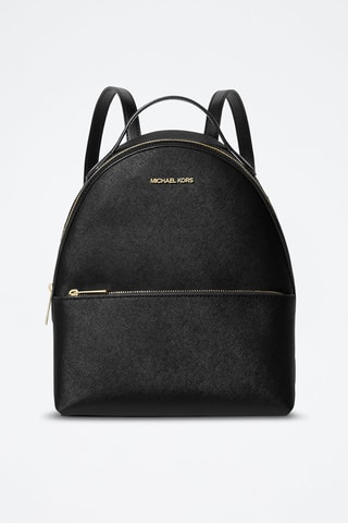 Mochila de piel - Negro