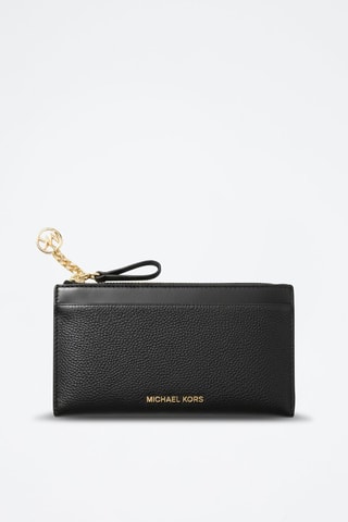 Bolso de mano de piel - Negro