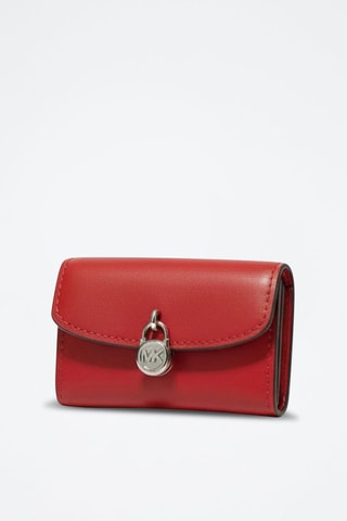 Cartera de piel - Rojo