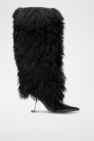 Botas de piel - Negro