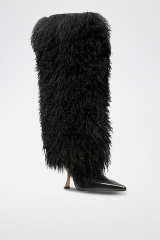 Botas de piel - Negro