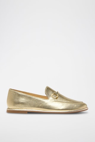 Mocasines de piel Carson - Dorado