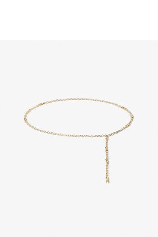 Leren Riem - goudkleurig