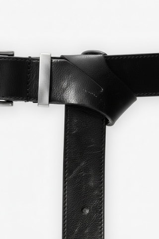 Leren Riem - Zwart