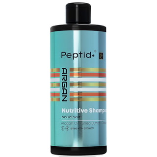 Shampoing nutritif - Peptides & huile d'argan de Maroc - Cheveux secs & abîmés - 500 ml