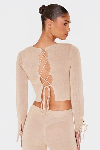 Camisola - Bege - Pretty Little Thing