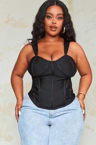 Crop top - Preto