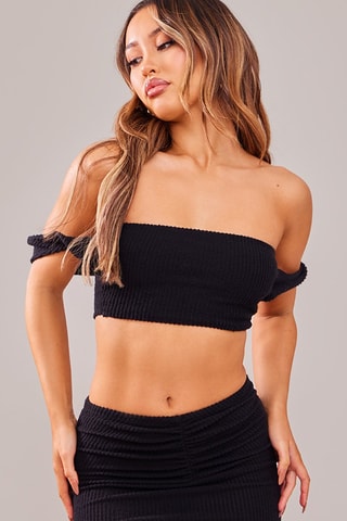 Crop top - Preto