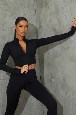 Crop top - Preto