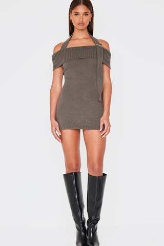 Vestido justo - Cinzento-escuro - Pretty Little Thing