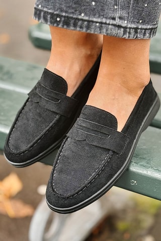 Mocasines Harper - Negro