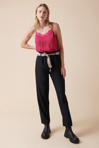 Pantalón 7/8 de tiro alto Pluvial - Negro