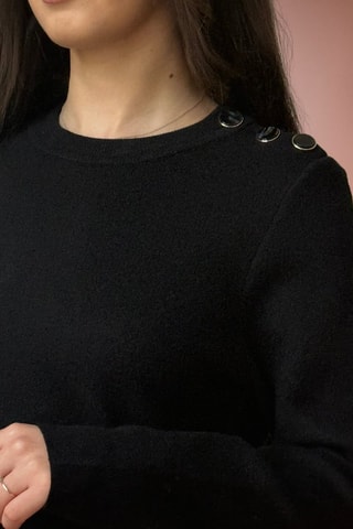 Vestido jersey Rachelie - Negro