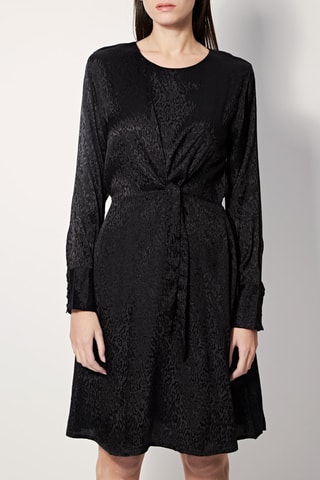 Vestido evasé Robine - Negro