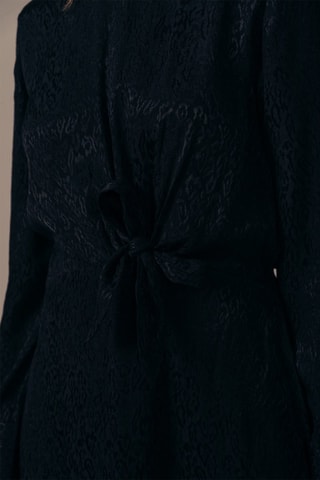 Vestido evasé Robine - Negro