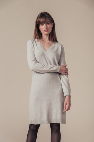 Vestido jersey Richelet - Gris claro
