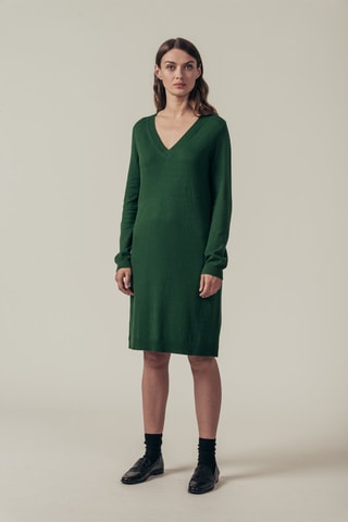 Vestido jersey Richelet - Verde oscuro