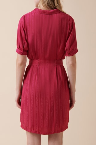 Vestido recto - 
Rosa