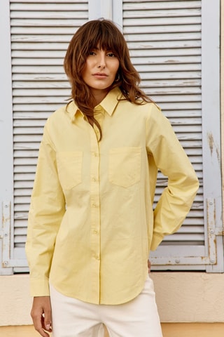 Camisa ancha de Carline - Amarillo