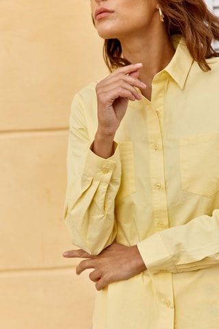 Camisa ancha de Carline - Amarillo