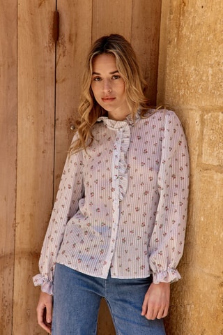 Camisa Capucine - Celeste