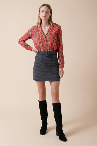 Camisa Caucase - Rojo