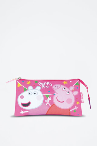 Trousse Peppa Pig - Rose et violet