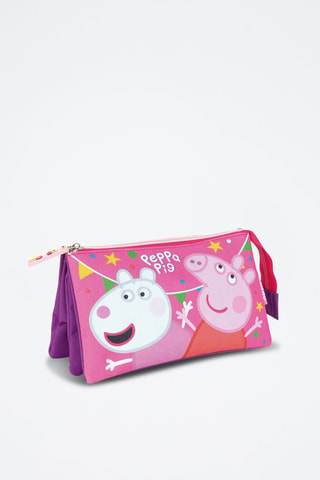 Trousse Peppa Pig - Rose et violet