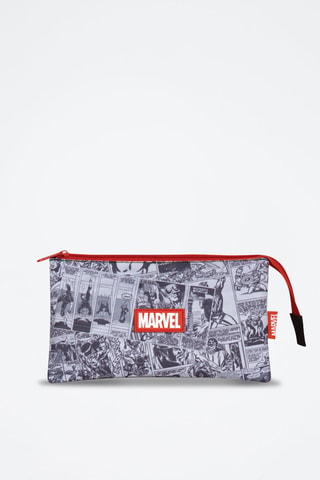 Trousse Marvel - Gris et noir