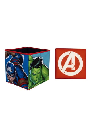 Taburete con arcón Los Vengadores Marvel - 30 x 30 x 30 cm