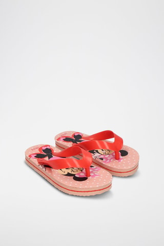 Chanclas Minnie Disney - Coral