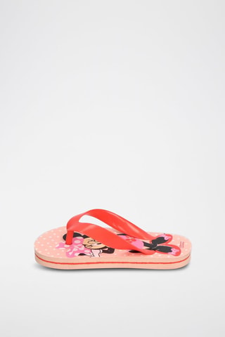Chanclas Minnie Disney - Coral