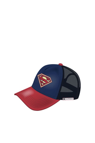 Casquette Superman La Ligue des Justiciers DC Comics - Bleu marine et rouge