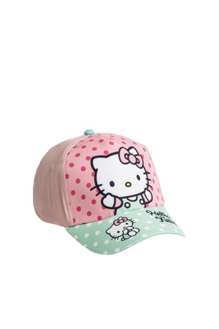 Casquette et lunettes de soleil enfant Hello Kitty Sanrio - Rose
